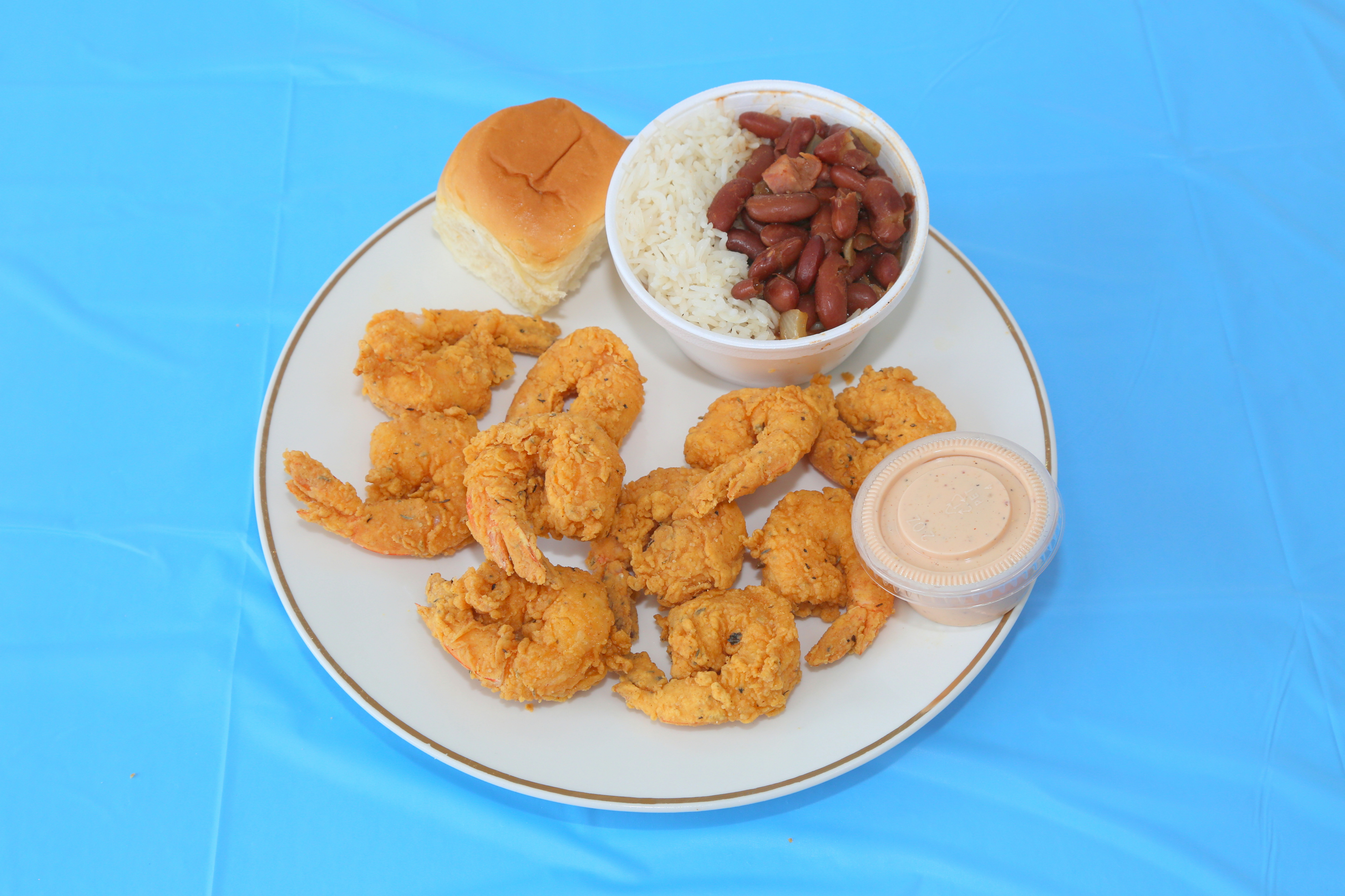 Order 10 Pieces Shrimp Meal Deal Dinner food online from Louisiana Fried Chicken store, Humble on bringmethat.com