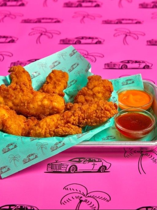 Order Six Crispy Tenders food online from Another Wing By Dj Khaled store, Phoenix on bringmethat.com