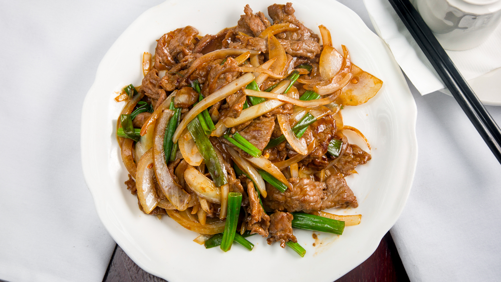Order 57. Mongolian Beef food online from East Garden store, Los Angeles on bringmethat.com