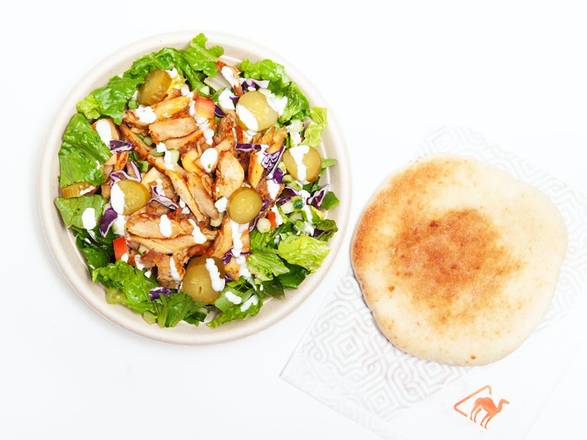 Order Chicken Shawarma Salad Bowl food online from Naf Naf Grill store, Carmel on bringmethat.com