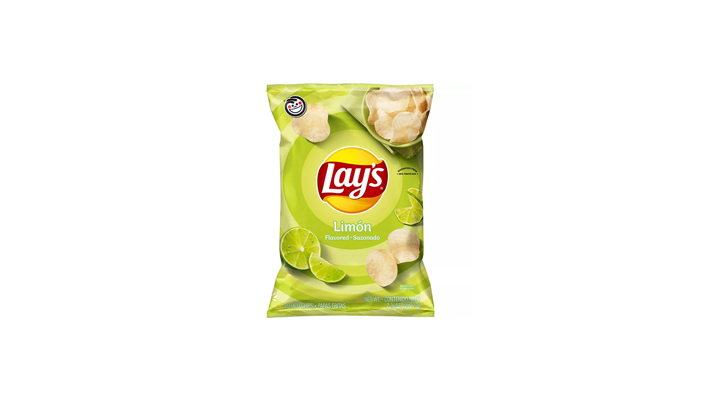 Order Lay's Limon 2.62oz food online from Chevron Extramile store, Fountain Valley on bringmethat.com