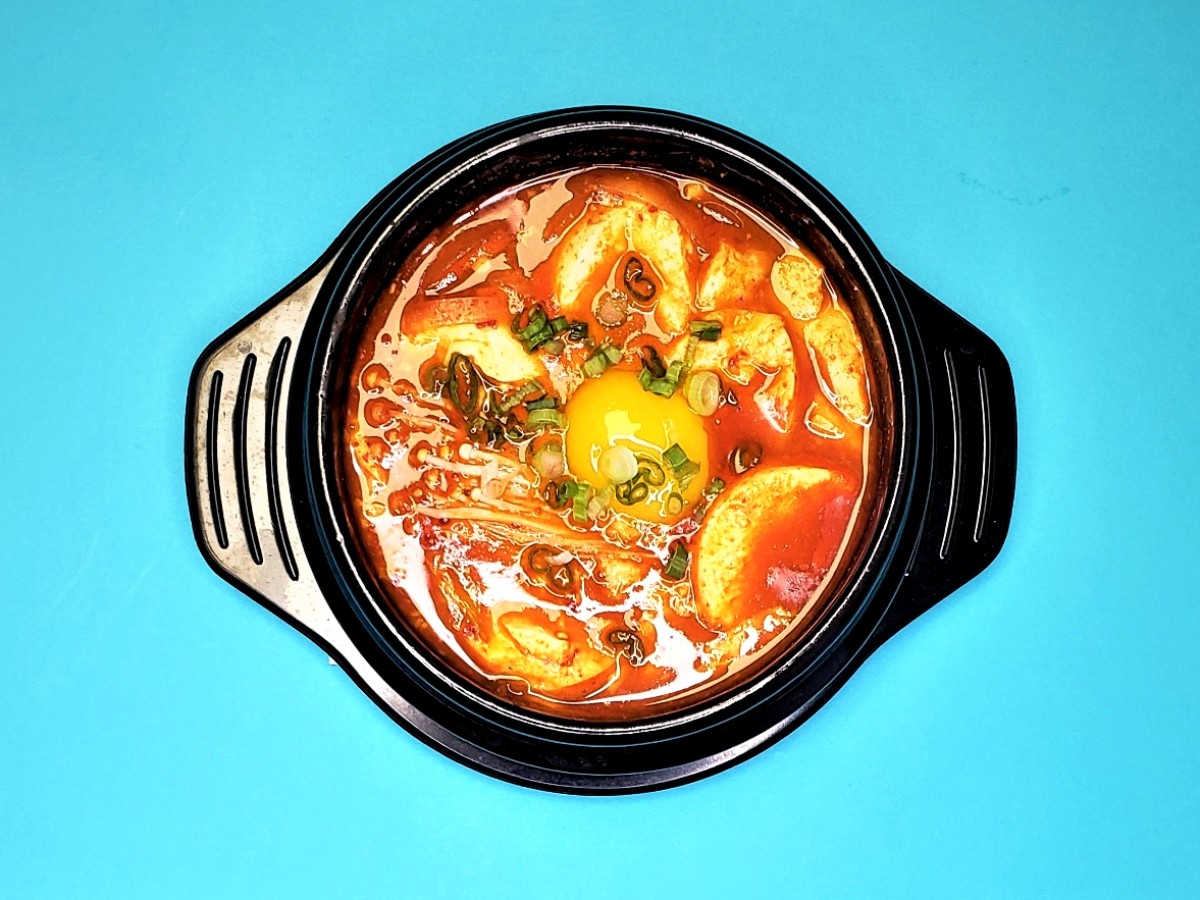 Order Soft Tofu Soup food online from Hanki Everyday Korean store, Huntington Beach on bringmethat.com