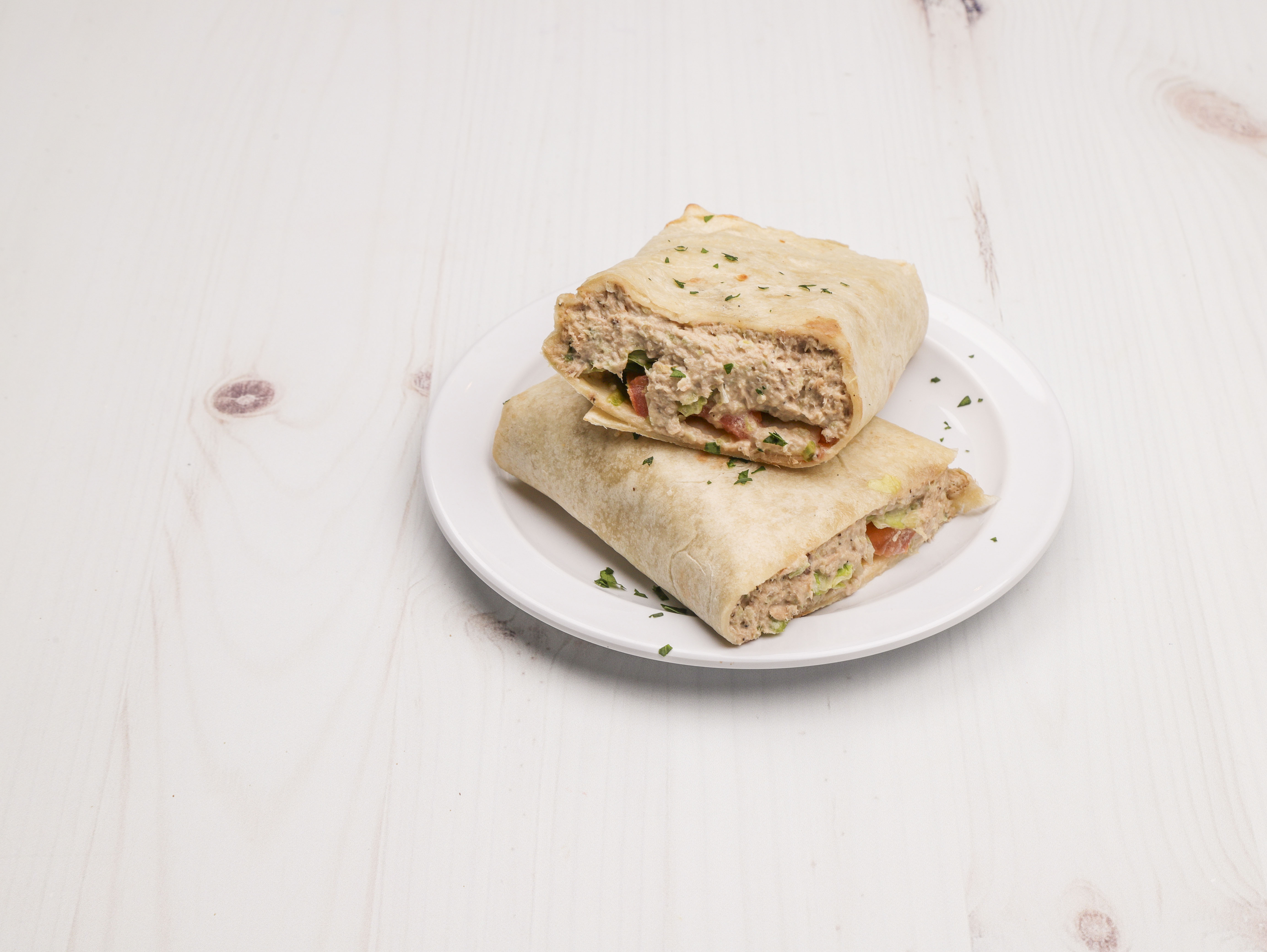 Order Tuna and Cheese Wrap food online from Little Sicily Pizza store, Somerdale on bringmethat.com