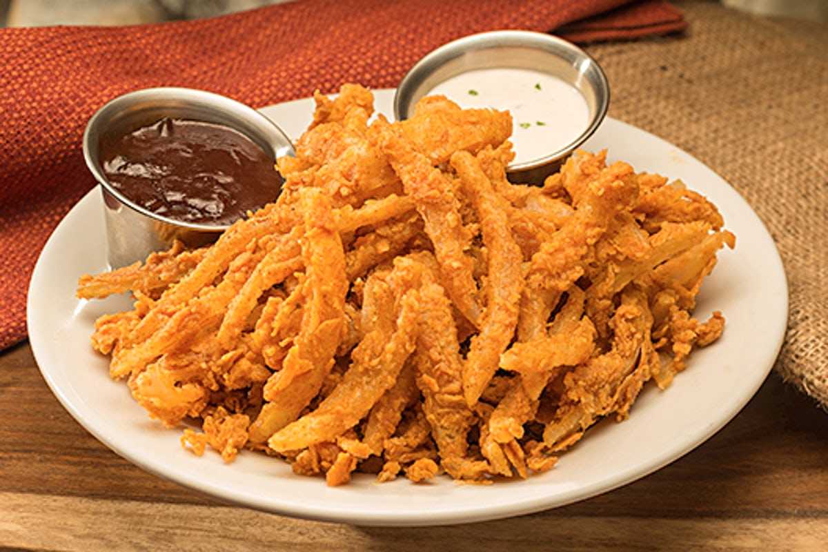 Order Onion Straws food online from Tahoe Joe's Home Office store, Fresno on bringmethat.com