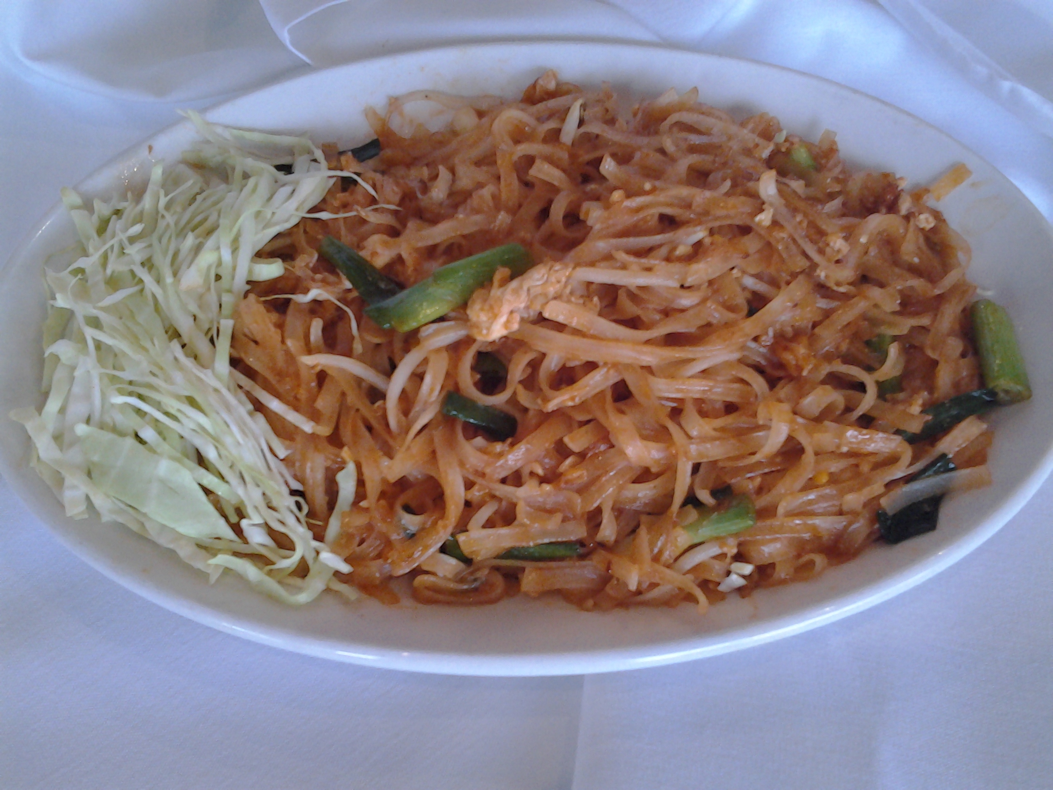 Order Pad Thai Noodles food online from Tasty Thai Restaurant store, Vernon Hills on bringmethat.com