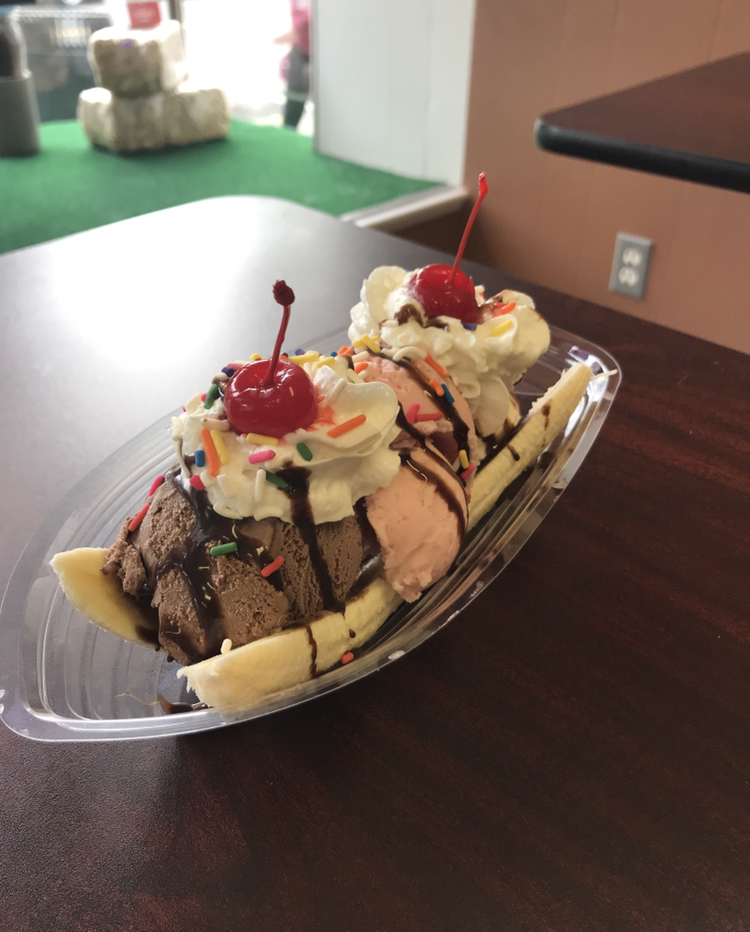 Order Banana Split food online from Java Dave Coffee store, South Amboy on bringmethat.com