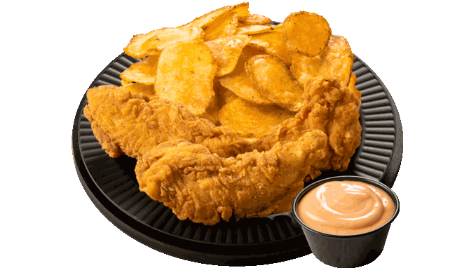 Order 3 Pc Tenders Dinner food online from Pizza Ranch store, Manhattan on bringmethat.com