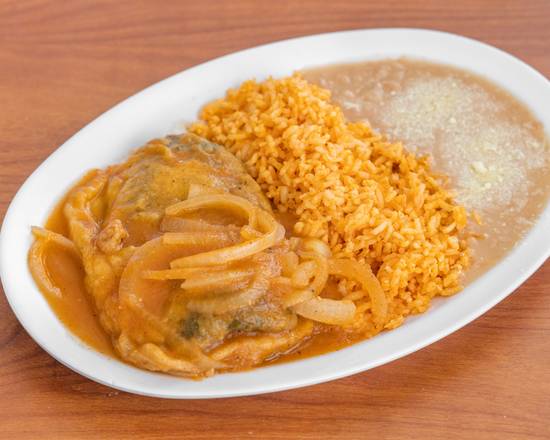 Order Chile Relleno food online from Tacos El Limoncito store, Inglewood on bringmethat.com