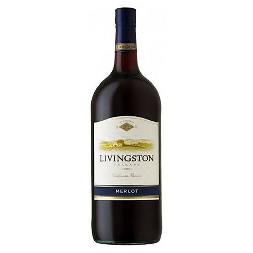 Order Livingston Merlot - 1.5L/Single food online from Bottle Shop & Spirits store, Los Alamitos on bringmethat.com