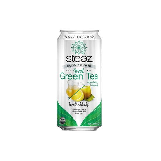 Order Steaz® Half & Half Iced Green Tea food online from Roti store, Vernon Hills on bringmethat.com