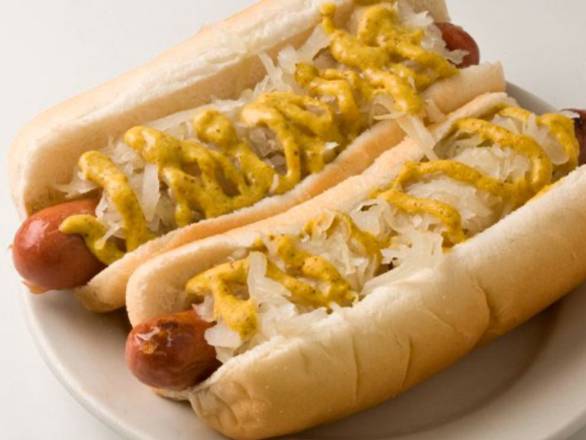 Order Sauerkraut & Onion Dog food online from The Chipper Truck Cafe store, Yonkers on bringmethat.com