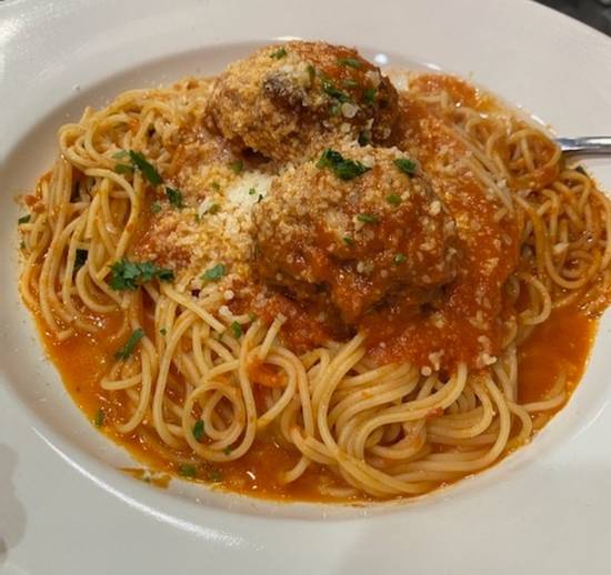 Order Spaghetti+Meatball food online from Zaza Cucina store, Park Ridge on bringmethat.com