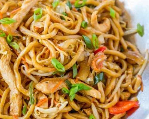 Order Combo Lo Mein food online from Ahi sushi grill store, Arlington on bringmethat.com
