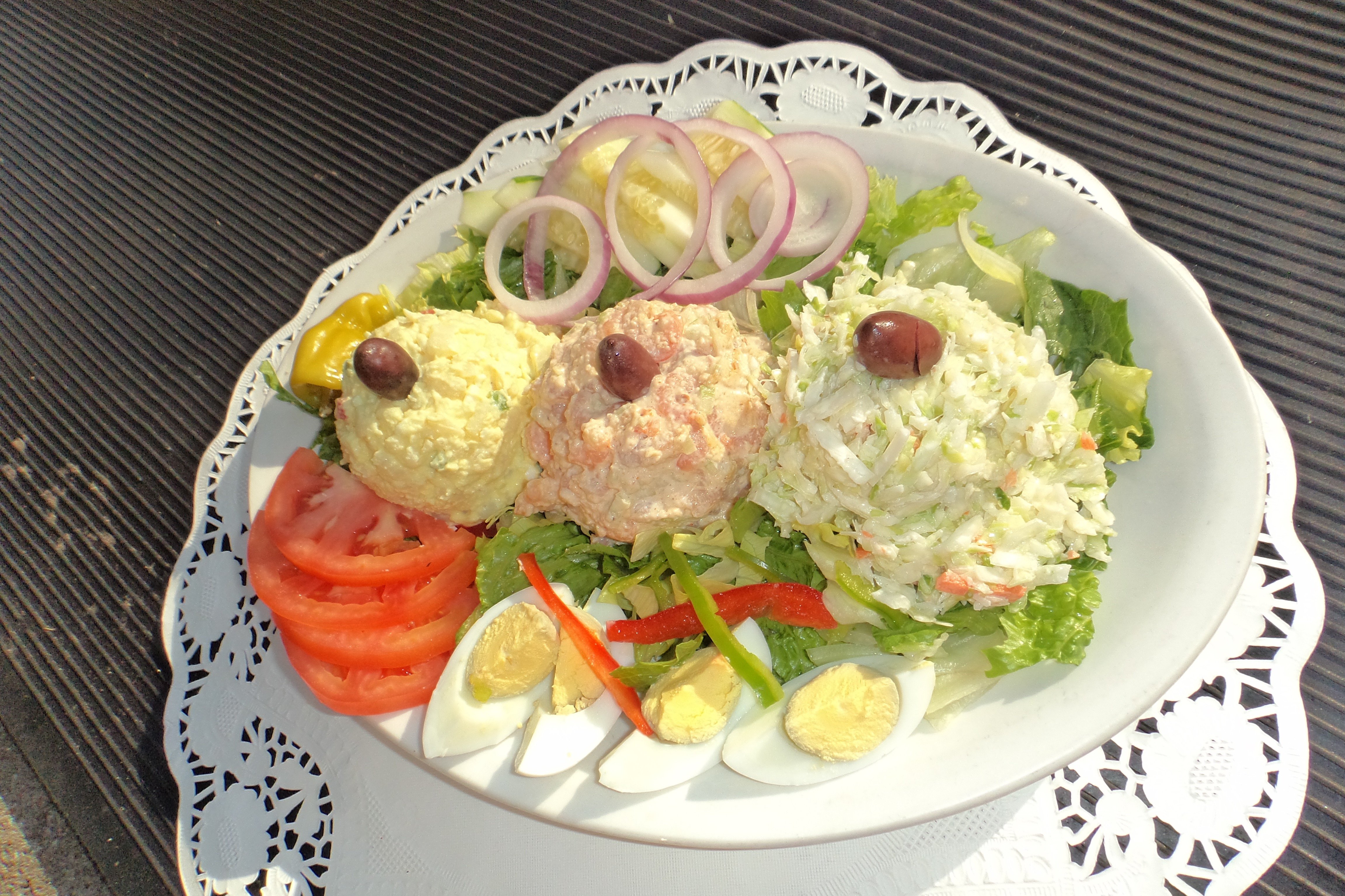 Order Tuna Salad Platter food online from Sandy Springs Diner store, Atlanta on bringmethat.com