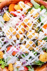 Order Golden Fried Shrimp Salad food online from Po Boys & Pickles store, Portland on bringmethat.com