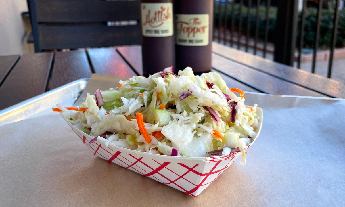 Order Apple Coleslaw food online from Gque Bbq store, Lone Tree on bringmethat.com