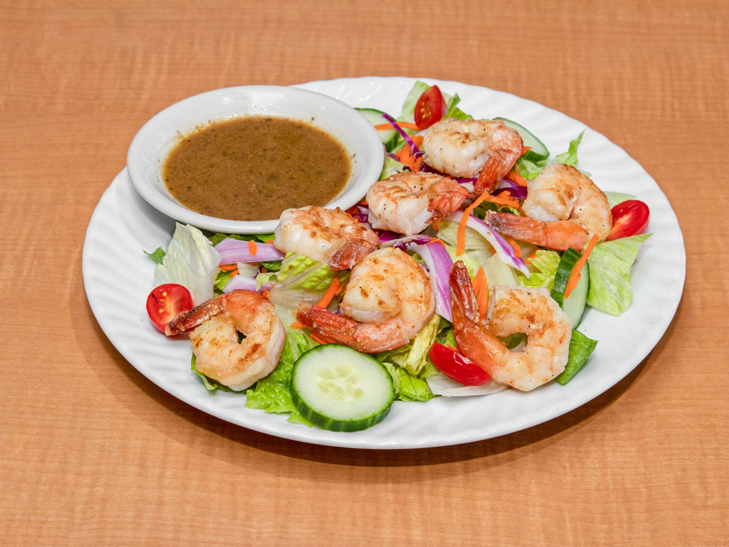 Order Shrimp Salad food online from Jimmy Grill & Pizzeria store, Prince George on bringmethat.com