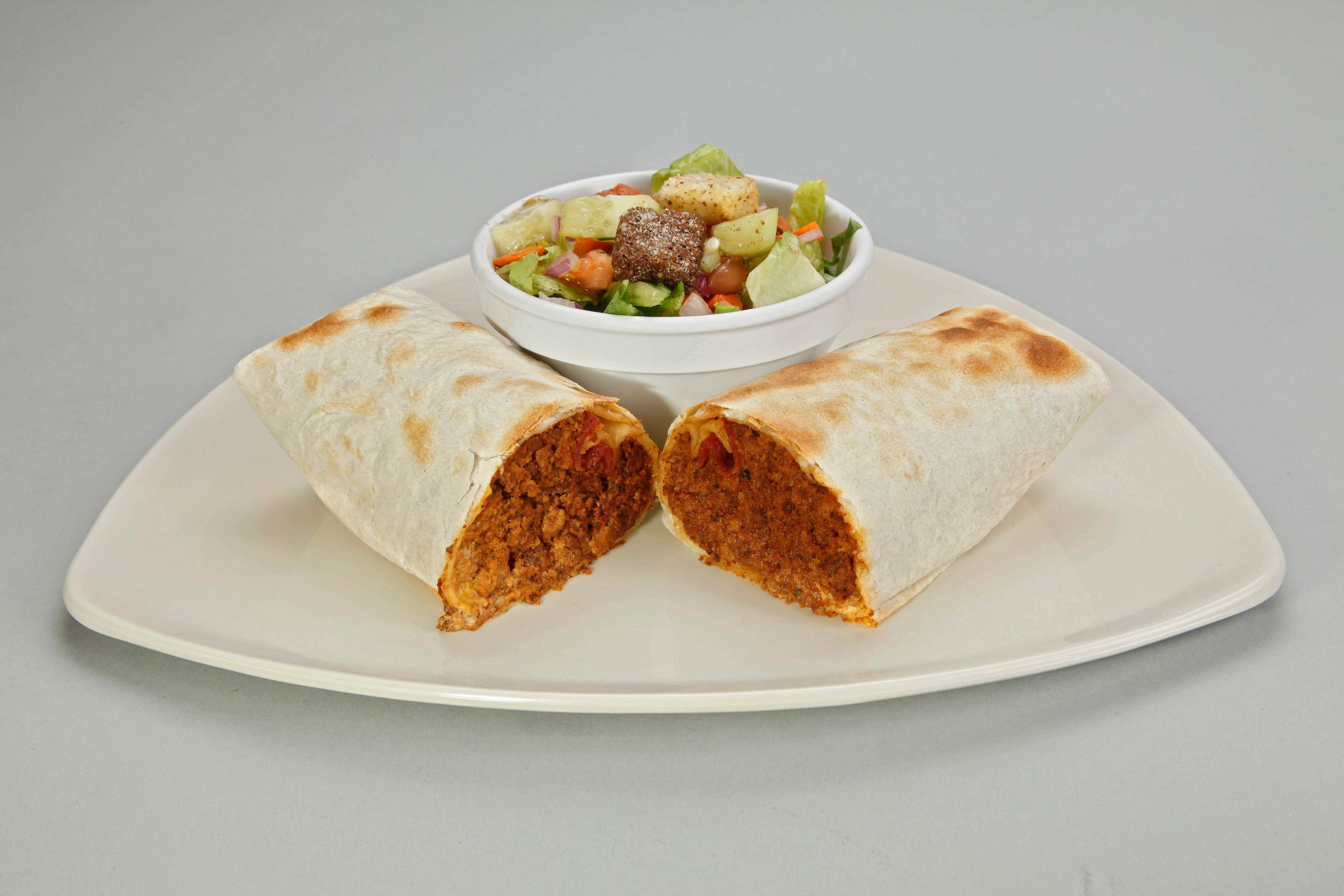 Order XXL Turkey Burger Wrap food online from Muscle Maker Grill store, Deptford on bringmethat.com
