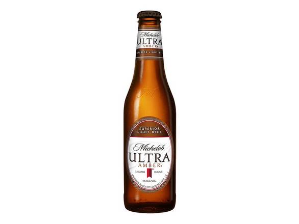 Order Michelob ULTRA Amber - 6x 12oz Bottles food online from Kirby Food & Liquor store, Champaign on bringmethat.com