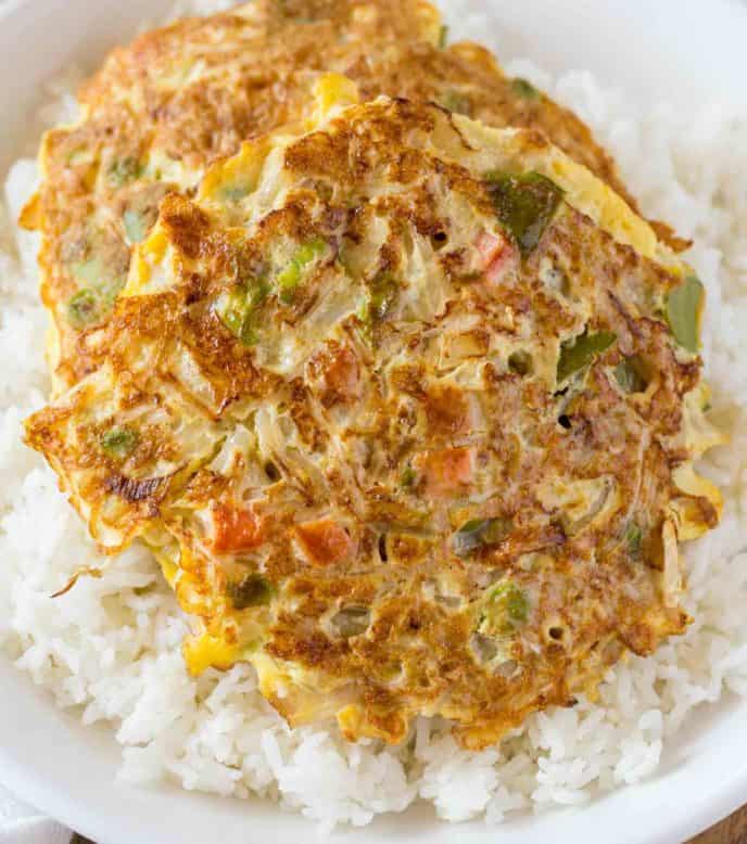 Order Chicken Egg Foo Young food online from Hunan Taste store, Springfield on bringmethat.com