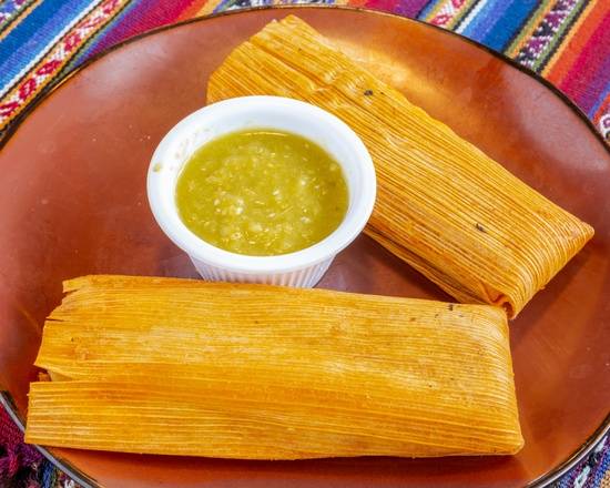 Order Ms. Angela's Homemade Tamales food online from Los Jefes Tortilleria & Grill store, New orleans on bringmethat.com