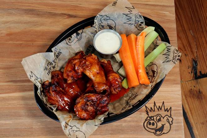 Order Wings food online from Bbq King Smokehouse store, Huntley on bringmethat.com