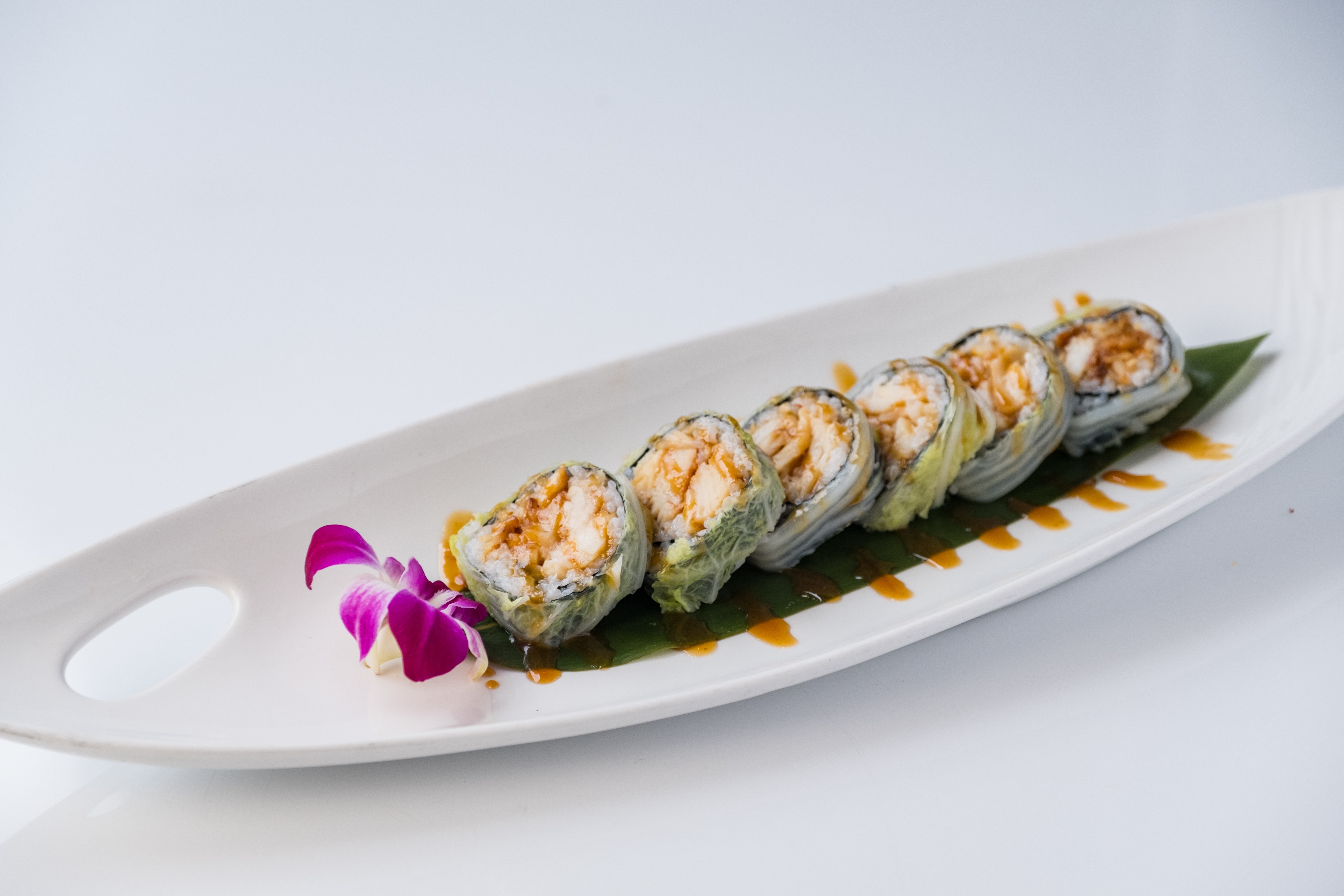 Order Chilean Sea Bass Roll food online from Nisen Sushi store, Commack on bringmethat.com