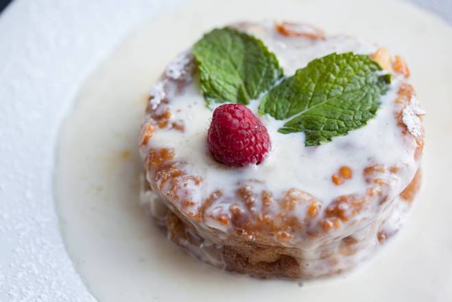 Order White Chocolate Bread Pudding food online from The Rouxpour- Sugar Land store, Sugar Land on bringmethat.com