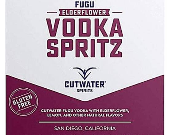 Order cutwater vodka spritz 4pk can food online from Windy City Liquor Market store, El Cajon on bringmethat.com