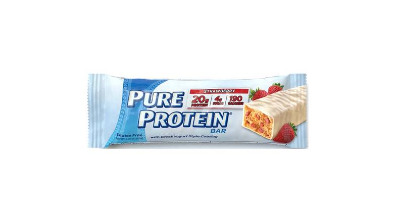 Order Pure Protein Bar, Strawberry With Greek Yogurt Style Coating food online from Route 7 Food Mart store, Norwalk on bringmethat.com