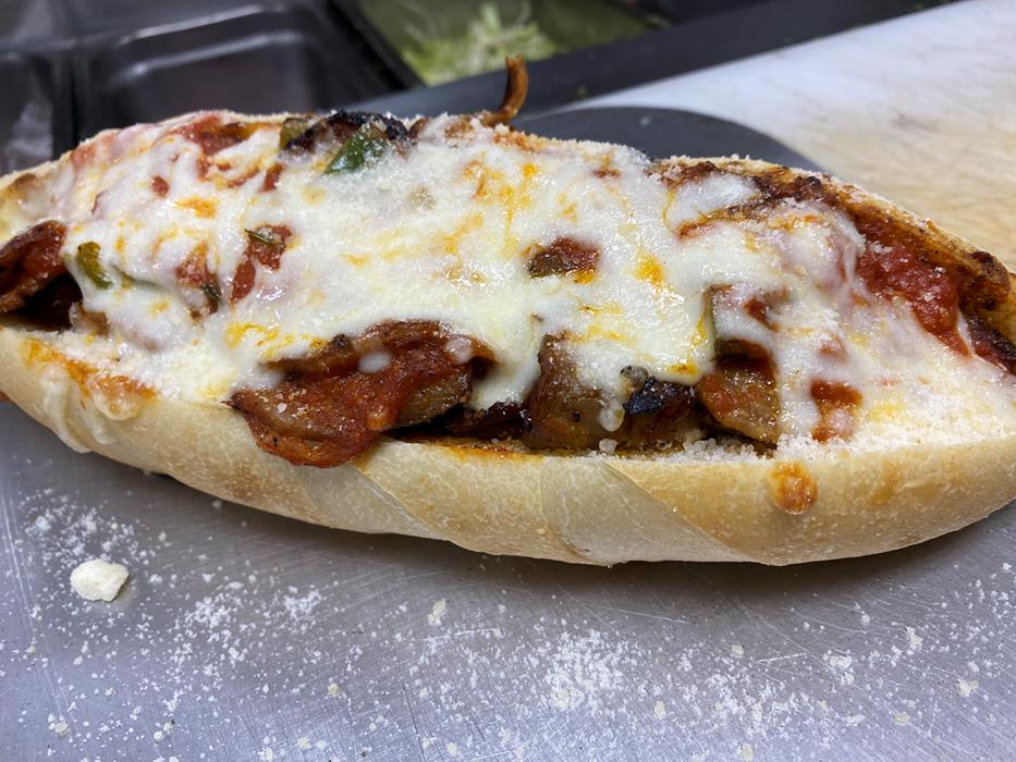 Order Sausage Parmesan Sub food online from La Trattoria Pizzeria store, Hagerstown on bringmethat.com