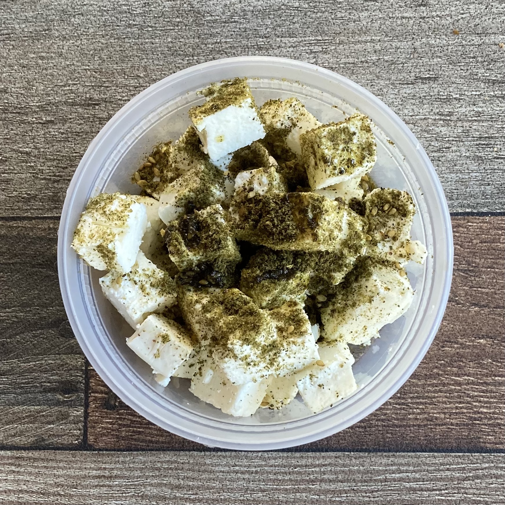 Order Side of Feta and Za'atar food online from B Cup store, New York on bringmethat.com