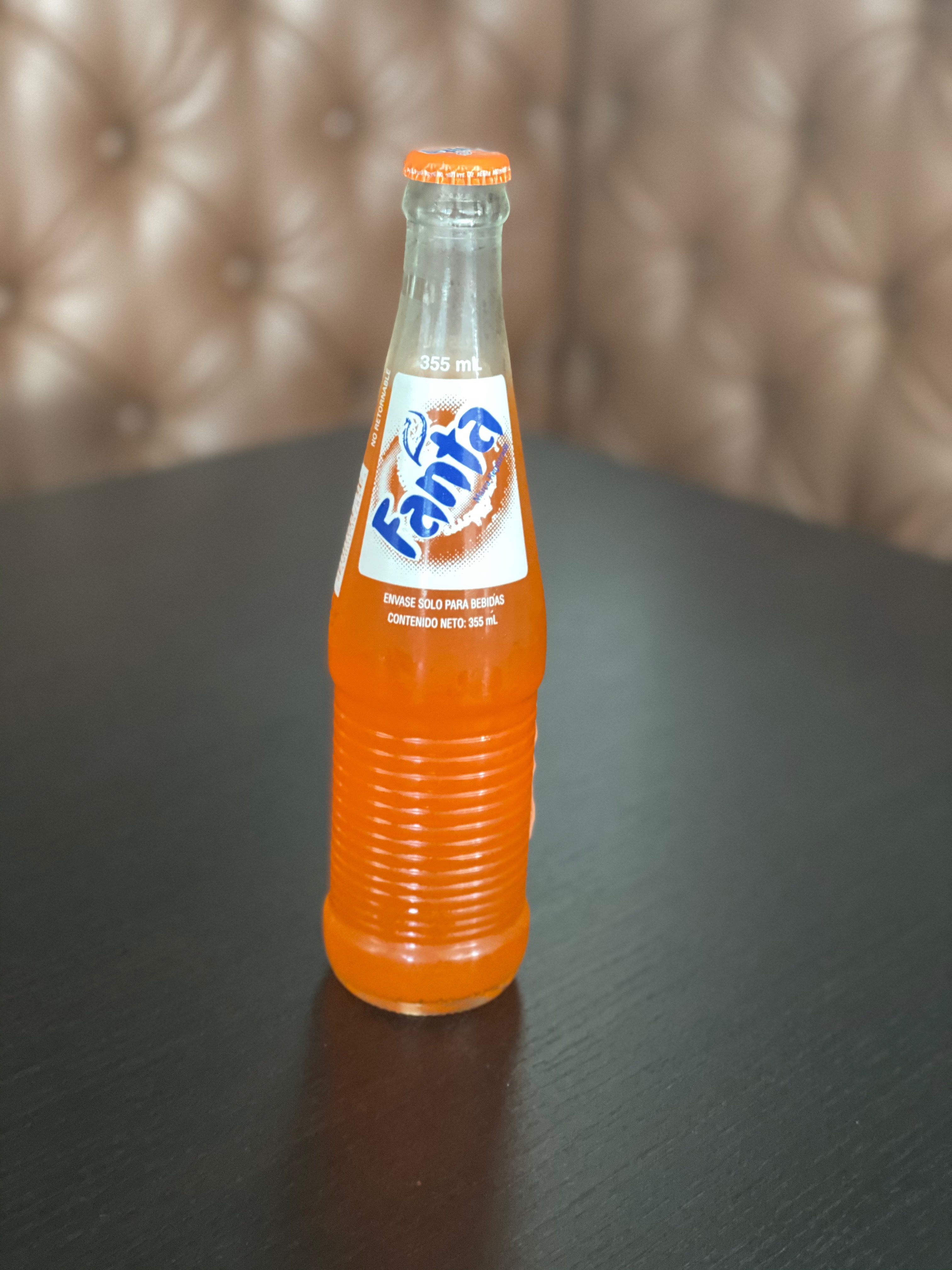 Order Fanta Orange Bottle food online from Kababchi Grill store, San Antonio on bringmethat.com