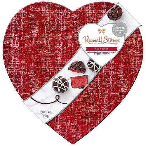 Order Russell Stover Valentine Chocolate Heart Box - 9.46 oz food online from Walgreens store, Graham on bringmethat.com