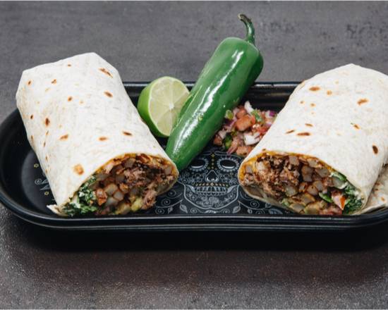 Order California Burrito food online from The Mexican Taqueria store, Long Beach on bringmethat.com