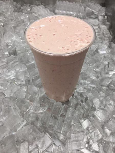 Order Pineapple, Banana and Strawberry blended with ice food online from Juice Bar Plus store, New York on bringmethat.com