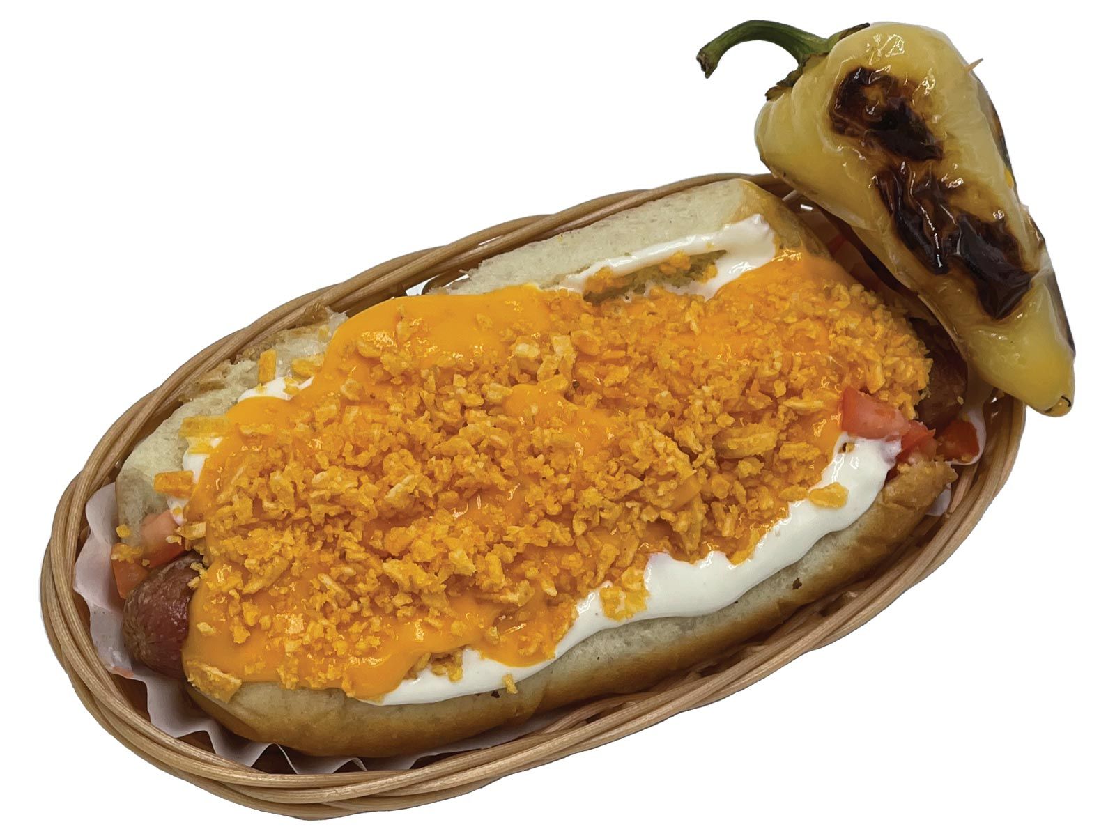 Order Hot Dog Sinaloa food online from La Pasadita Hot Dogs store, Phoenix on bringmethat.com