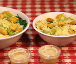 Order Caesar Salad  food online from Vincenzo Pizza store, Castaic on bringmethat.com