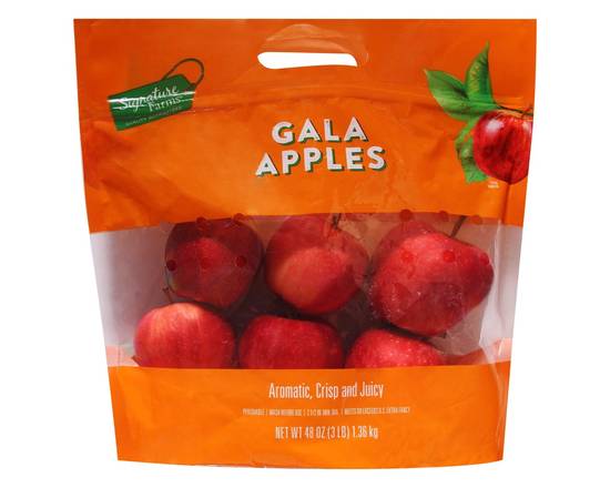 Order Signature Farms · Gala Apples (3 lbs) food online from Shaw's store, Newburyport on bringmethat.com