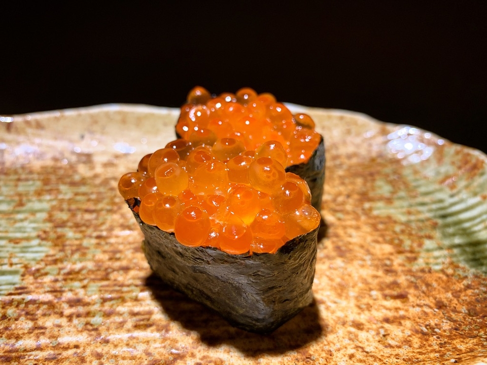 Order Ikura food online from Sushi Too store, Pittsburgh on bringmethat.com