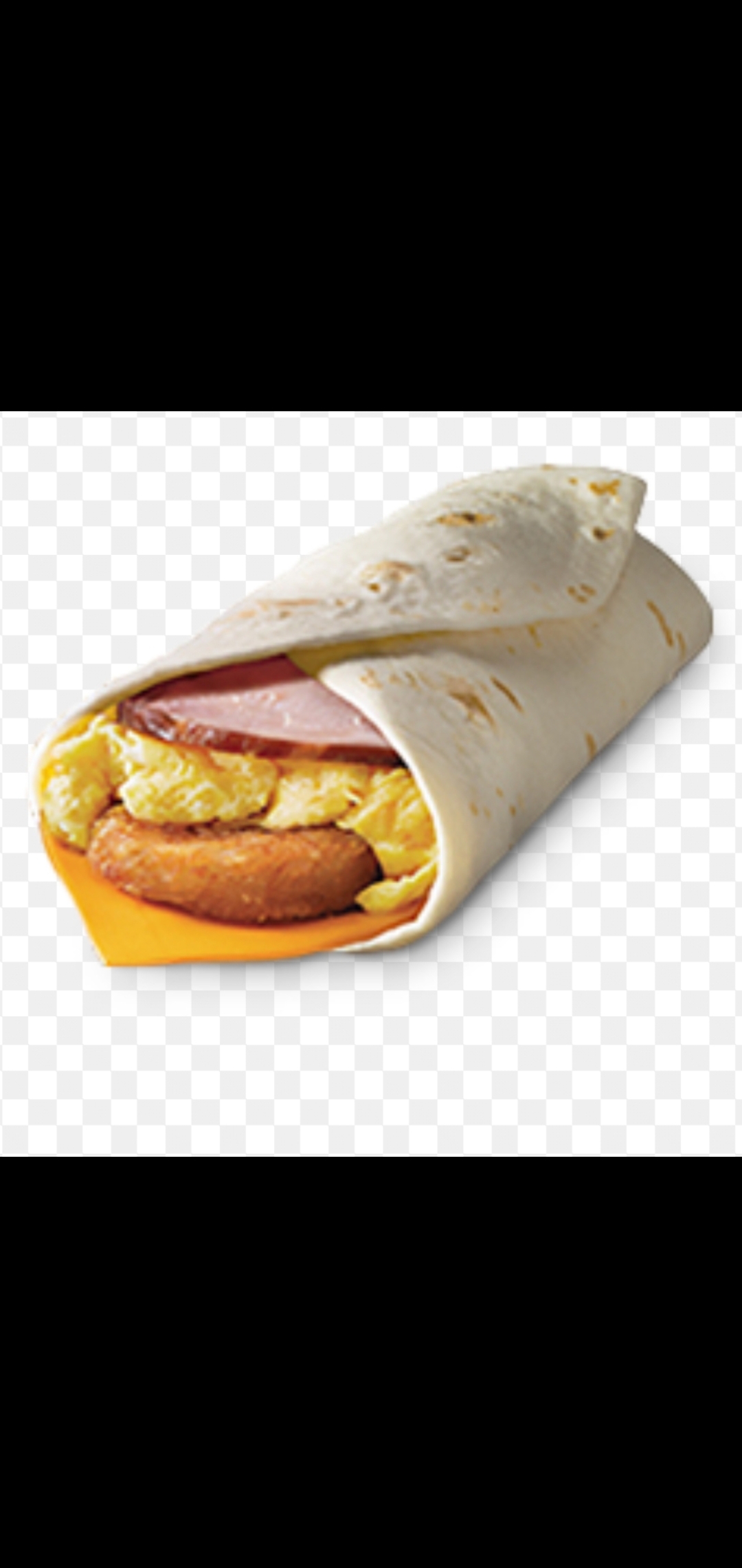 Order Ham Eggs Cheese & Hash Browns Or Home Wrap  food online from American Gourmet Foods Deli store, New York on bringmethat.com
