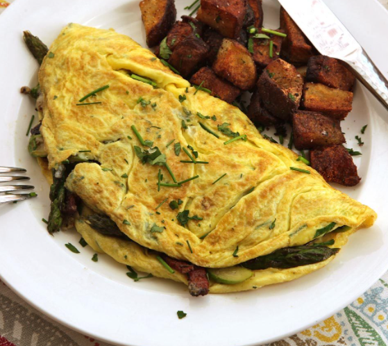 Order Spinach Omelet food online from Janik's Cafe store, Chicago on bringmethat.com
