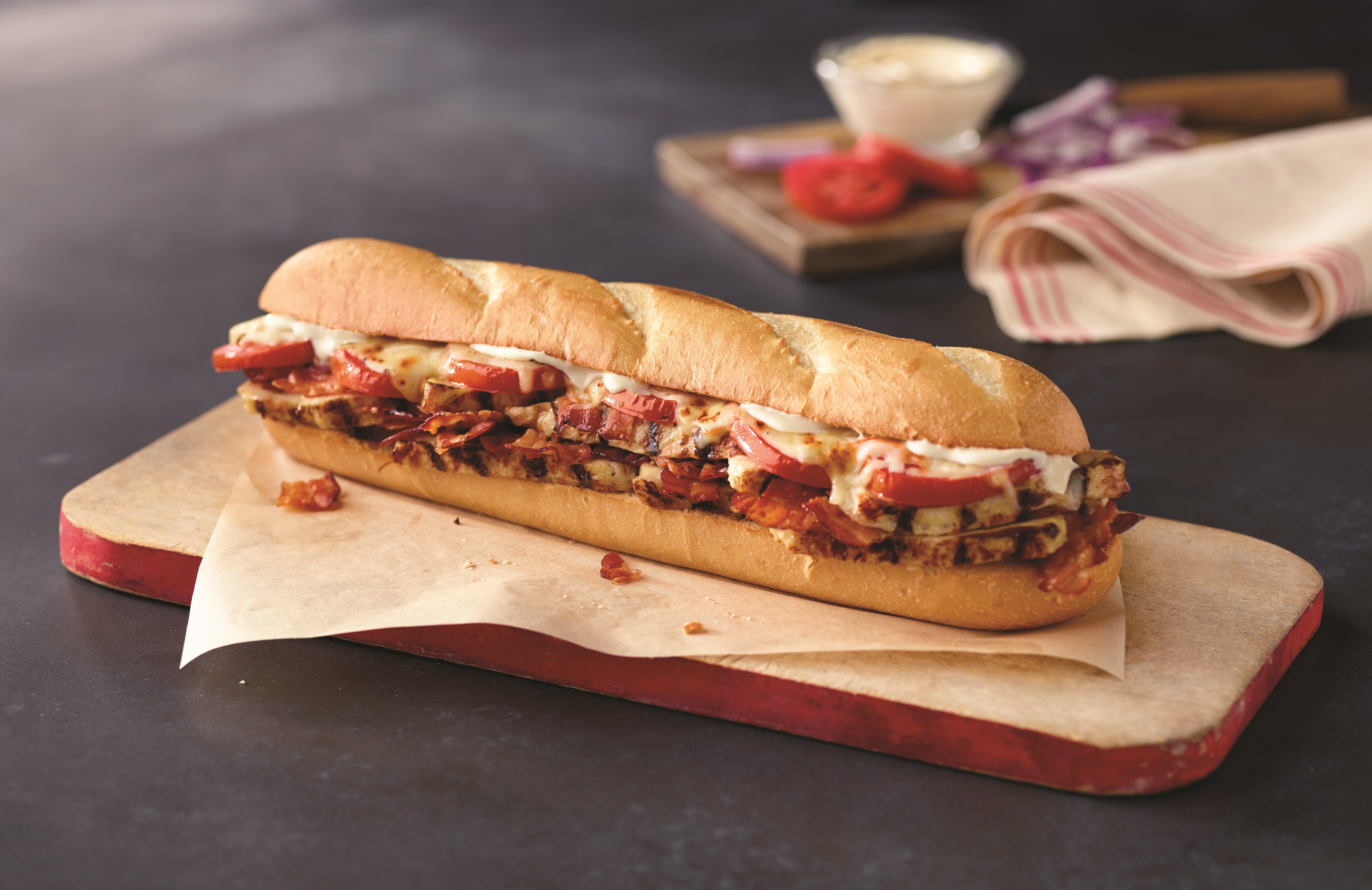Order Chicken Club Sub food online from Marco's Pizza store, Las Vegas on bringmethat.com