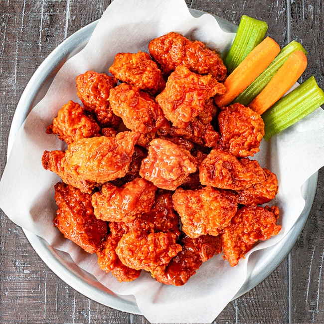 Order Large (24) Boneless Wings food online from Buffalo Cafe store, Cumming on bringmethat.com