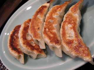 Order Chicken Vegetable Dumplings food online from Ipho Sushi Kitchen & Bar store, Knightdale on bringmethat.com
