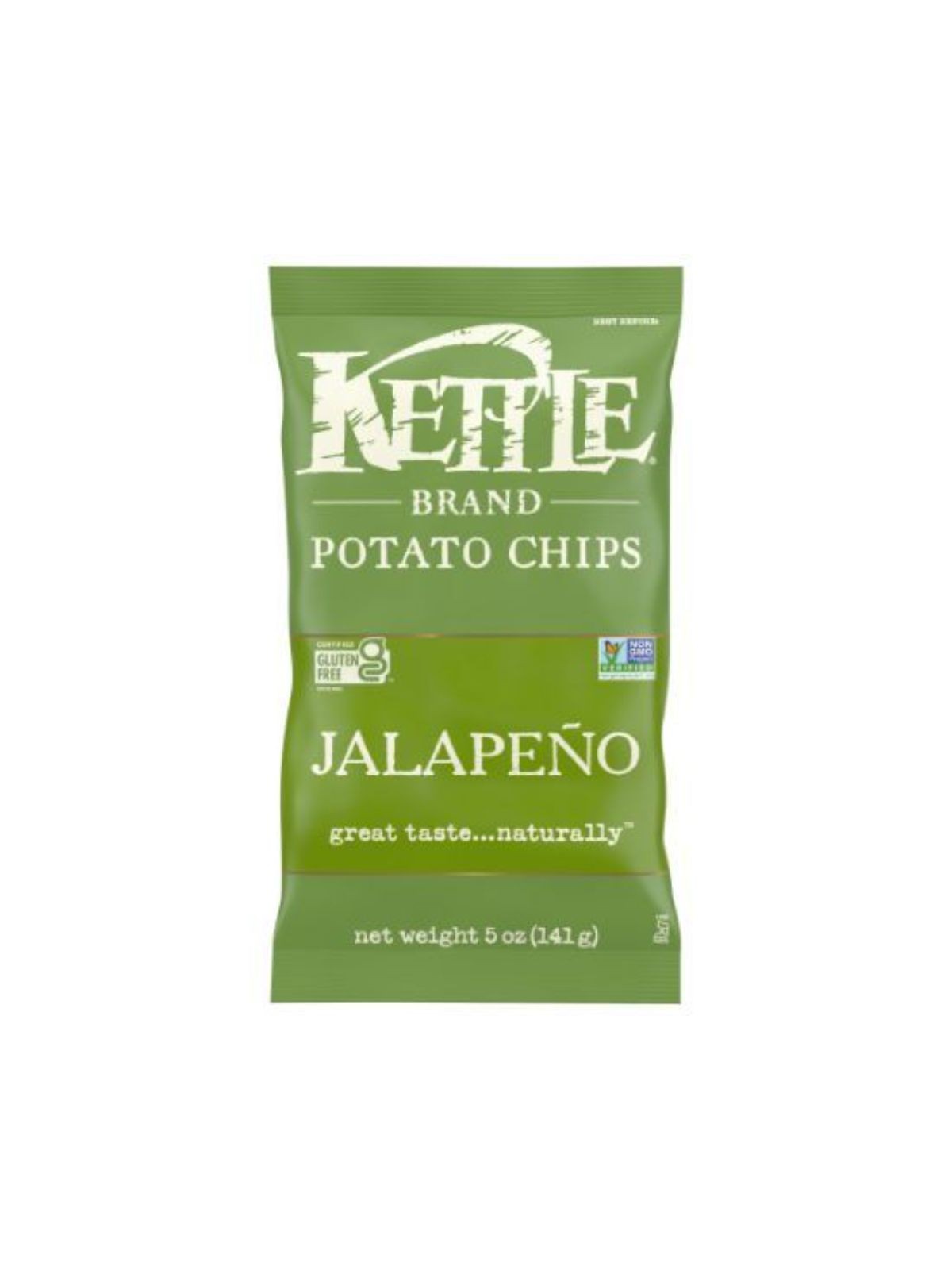 Order Kettle Brand Jalapeno Potato Chips (5 oz) food online from Stock-Up Mart store, Marietta on bringmethat.com