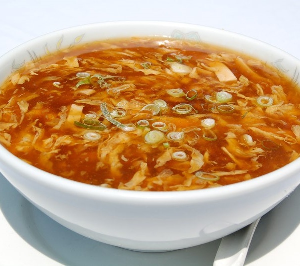 Order 24. Hot and Sour Soup food online from China Bowl store, Elk Grove Village on bringmethat.com