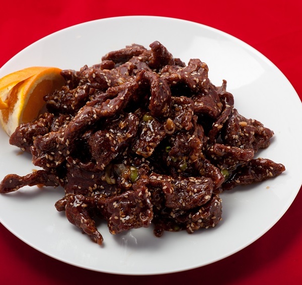 Order 30. Sesame Beef food online from China One store, Las Vegas on bringmethat.com