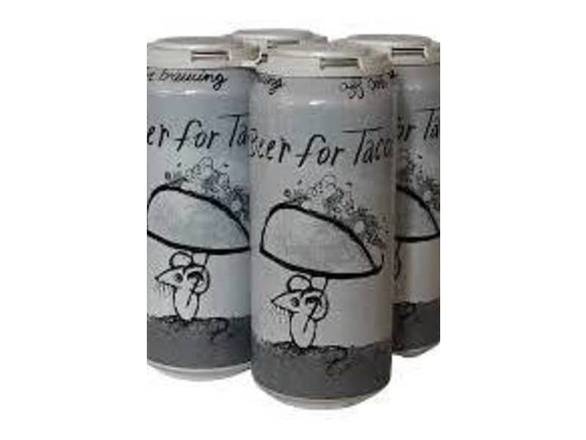 Order Off Color Beer For Tacos - 4x 16oz Cans food online from Liquor & Tobacco store, Batavia on bringmethat.com