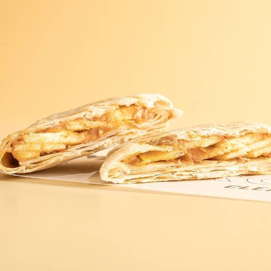 Order The Peanut Butter Apple Wrap food online from Clean Juice store, Fort Mill on bringmethat.com